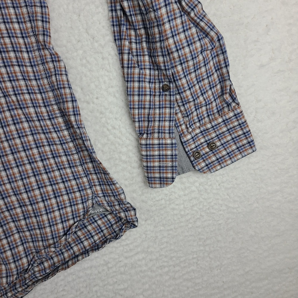 Jos‎ A Bank Shirt Mens 2XL XXL Plaid Tailored Fit 1905 Flannel Dress Button Down - Picture 2 of 11